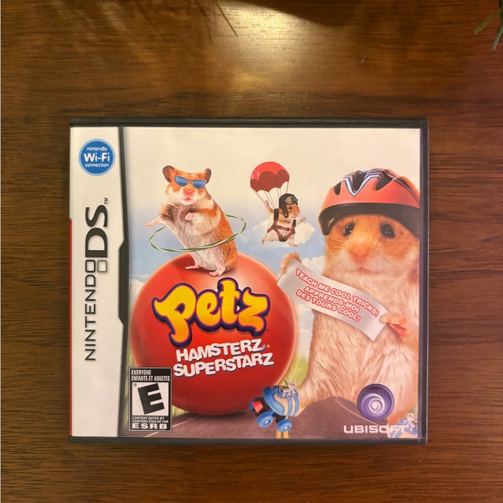 Nintendo Petz Hamsterz Superstarz Game - Red and Orange